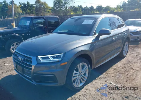 2020 Audi Q5 Premium Plus 45 Tfsi Quattro S Tronic из США, поврежденный, VIN WA1BNAFY5L2066625